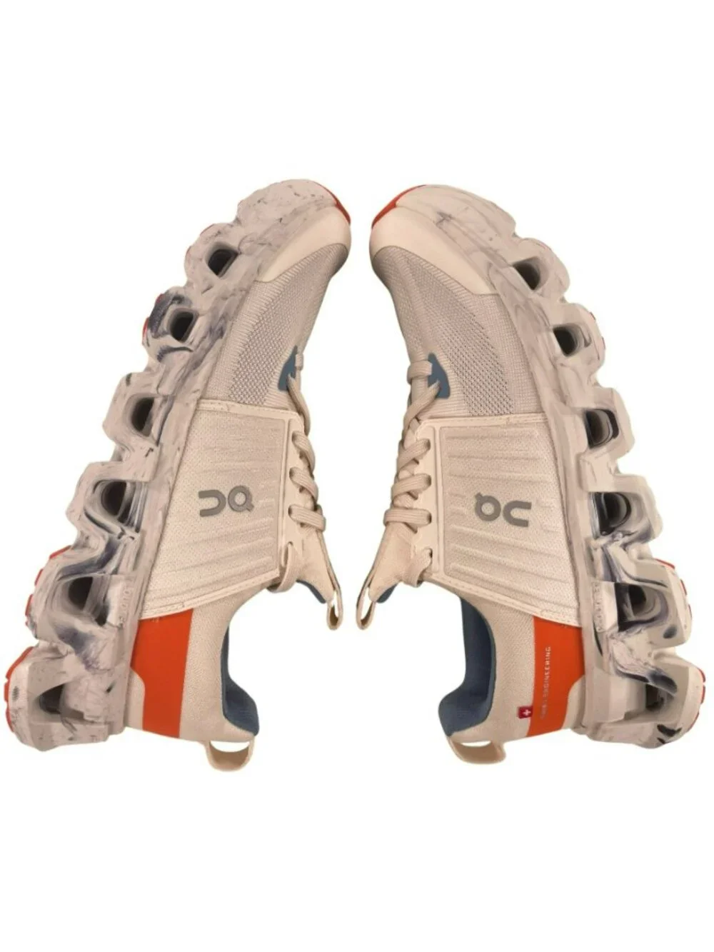 On Cloudswift Youth Running Athletic Shoes Dew/Flame School Kids Size 6 NEW